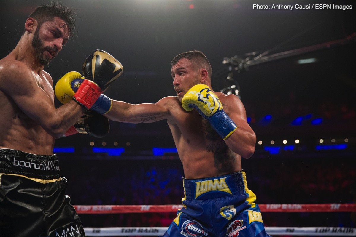 Lomachenko to make quick return, will fight August 25 – likely against Raymundo Beltran