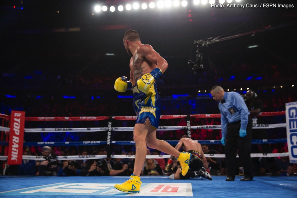 Vasyl Lomachenko: I Think It Will Be [Mikey] Garcia In 2019 - Boxing News  24/7