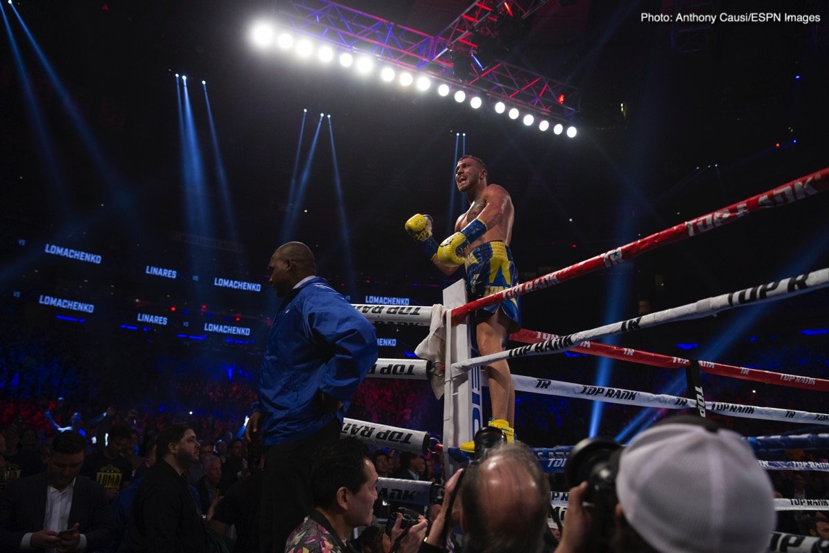 Linares vs. Lomachenko brings in big ratings on ESPN