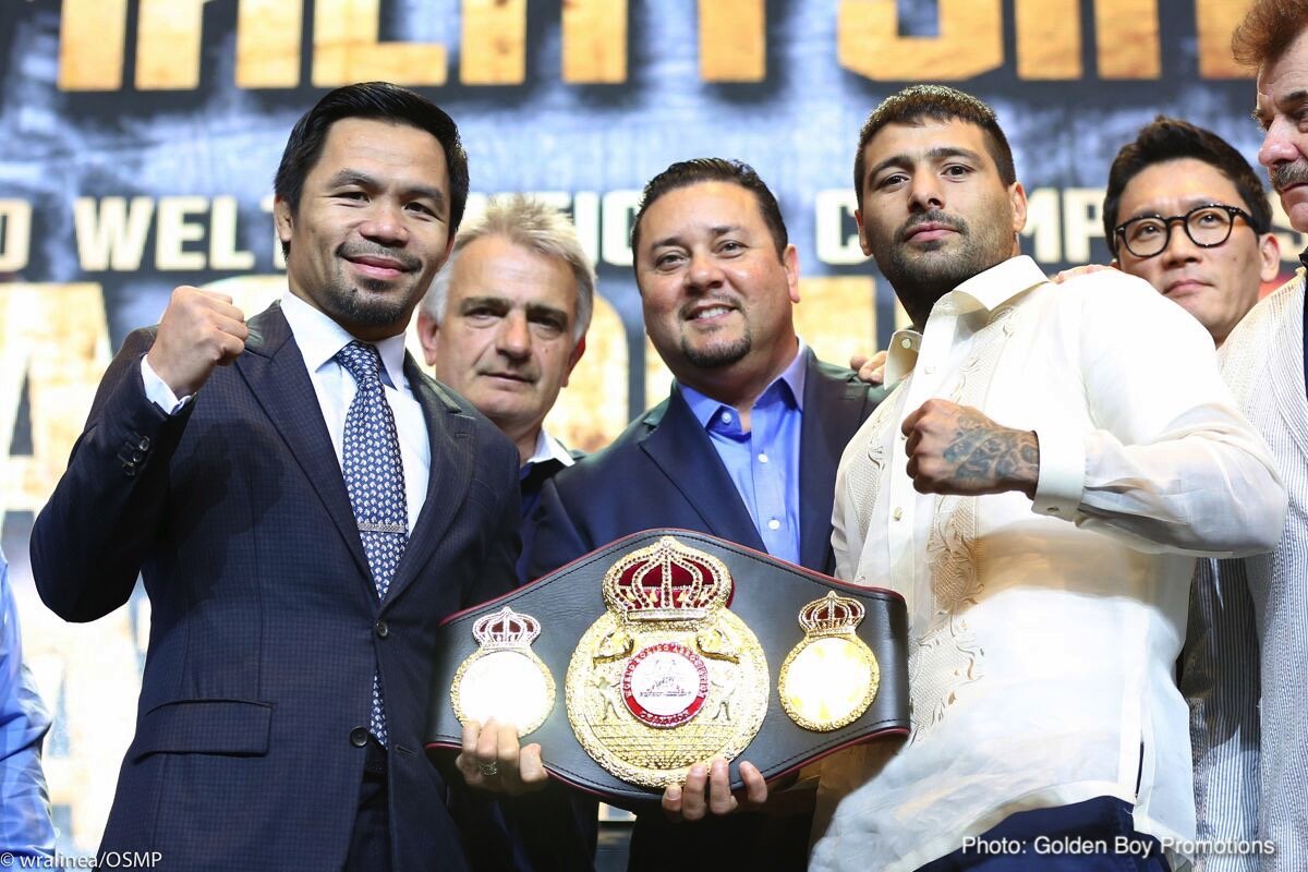 Lucas Matthysse arrives in Malaysia: Beating Manny Pacquiao is the quest for anyone in boxing