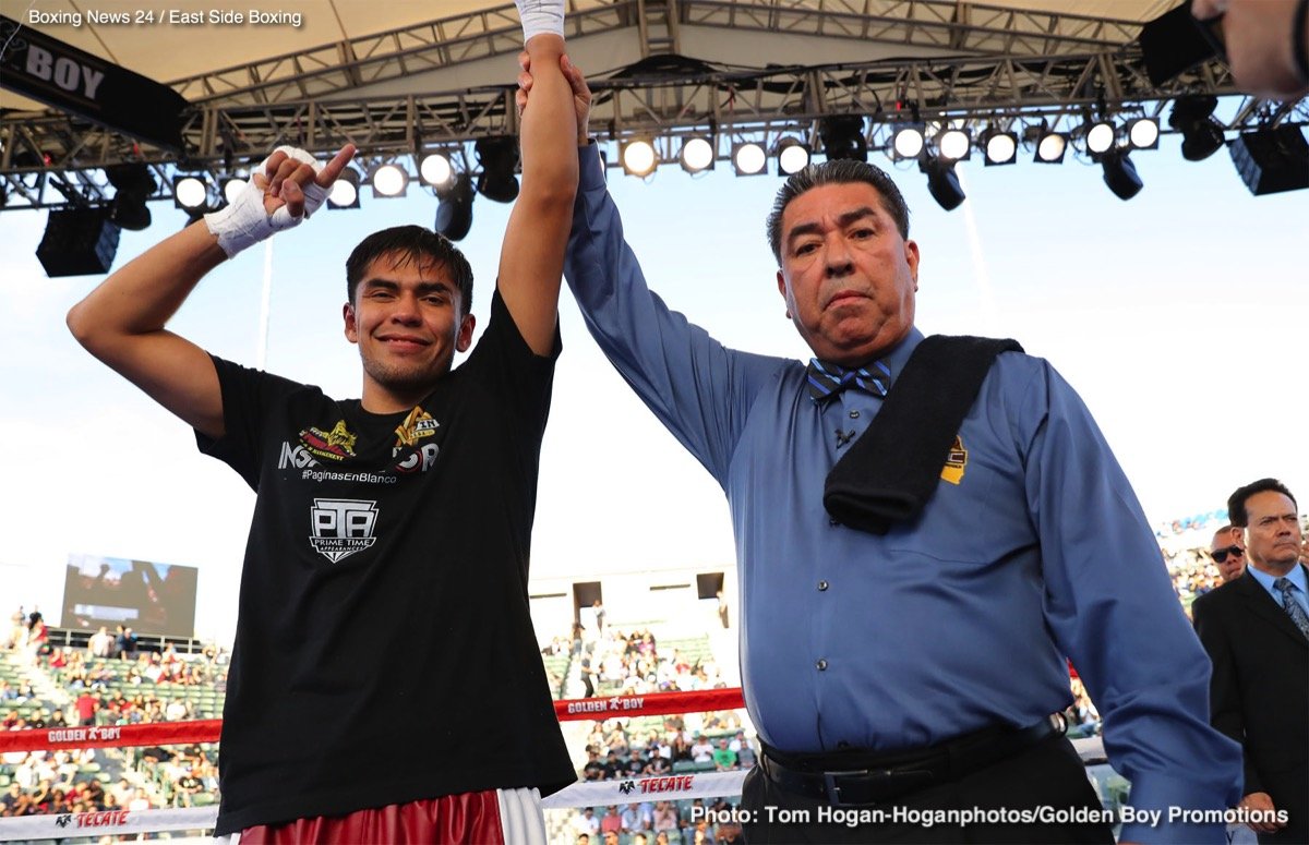 Jayson Velez, Ryan Garcia boxing image / photo