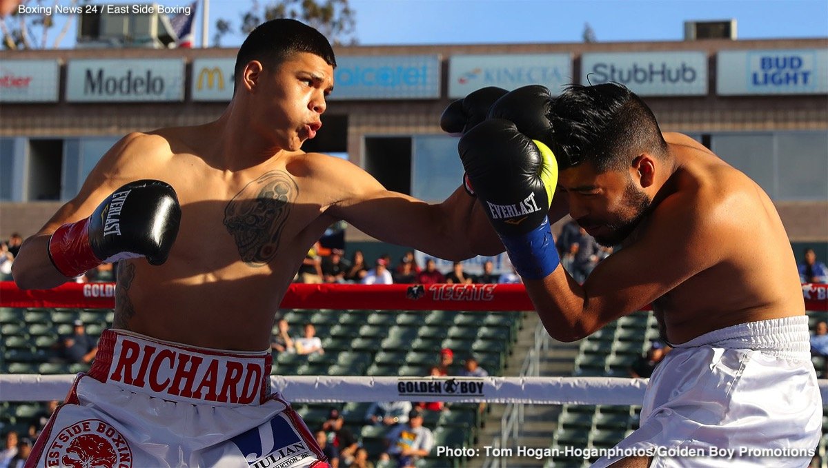 Jayson Velez, Ryan Garcia boxing image / photo