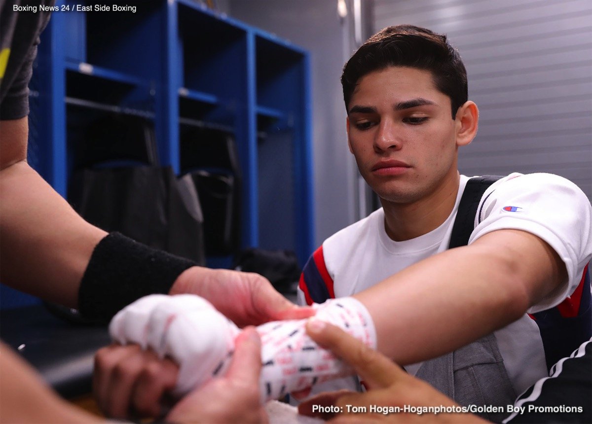 Golden Boy Promotions, Oscar De La Hoya, Ryan Garcia boxing image / photo