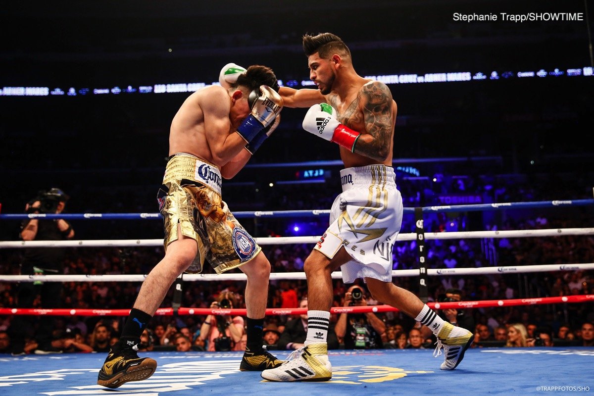 Results: Leo Santa Cruz decisions Abner Mares