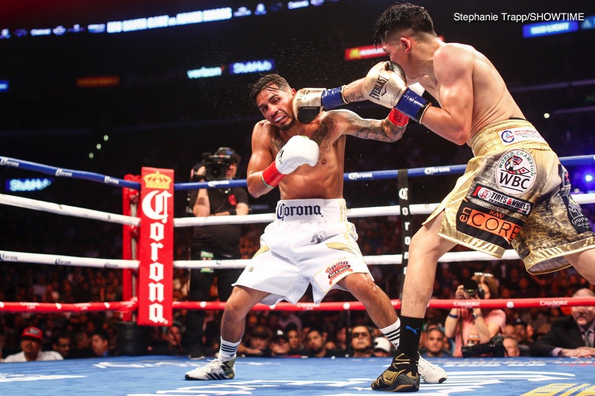 Results: Leo Santa Cruz decisions Abner Mares