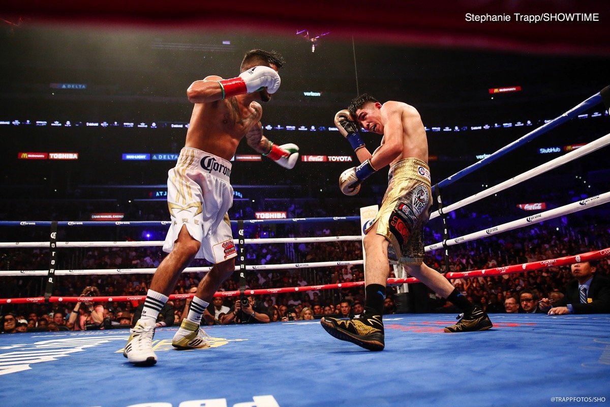 Results: Leo Santa Cruz decisions Abner Mares