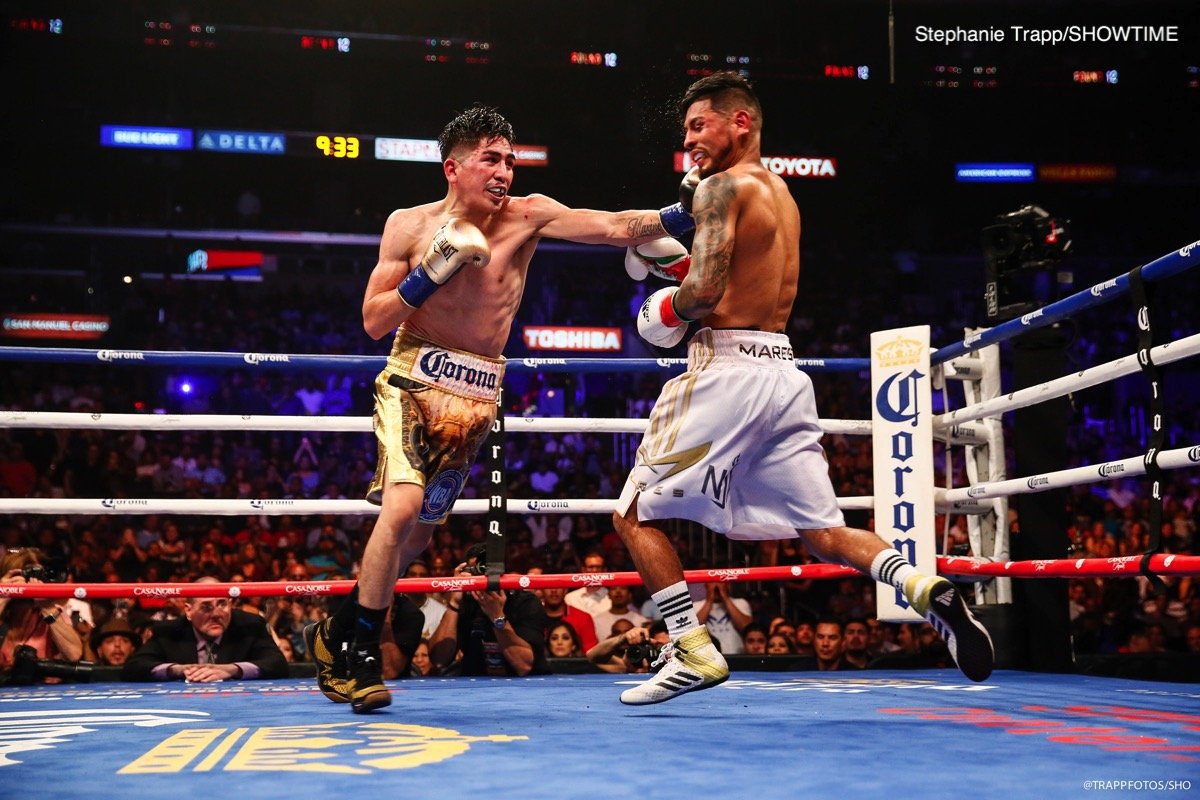 Results: Leo Santa Cruz decisions Abner Mares