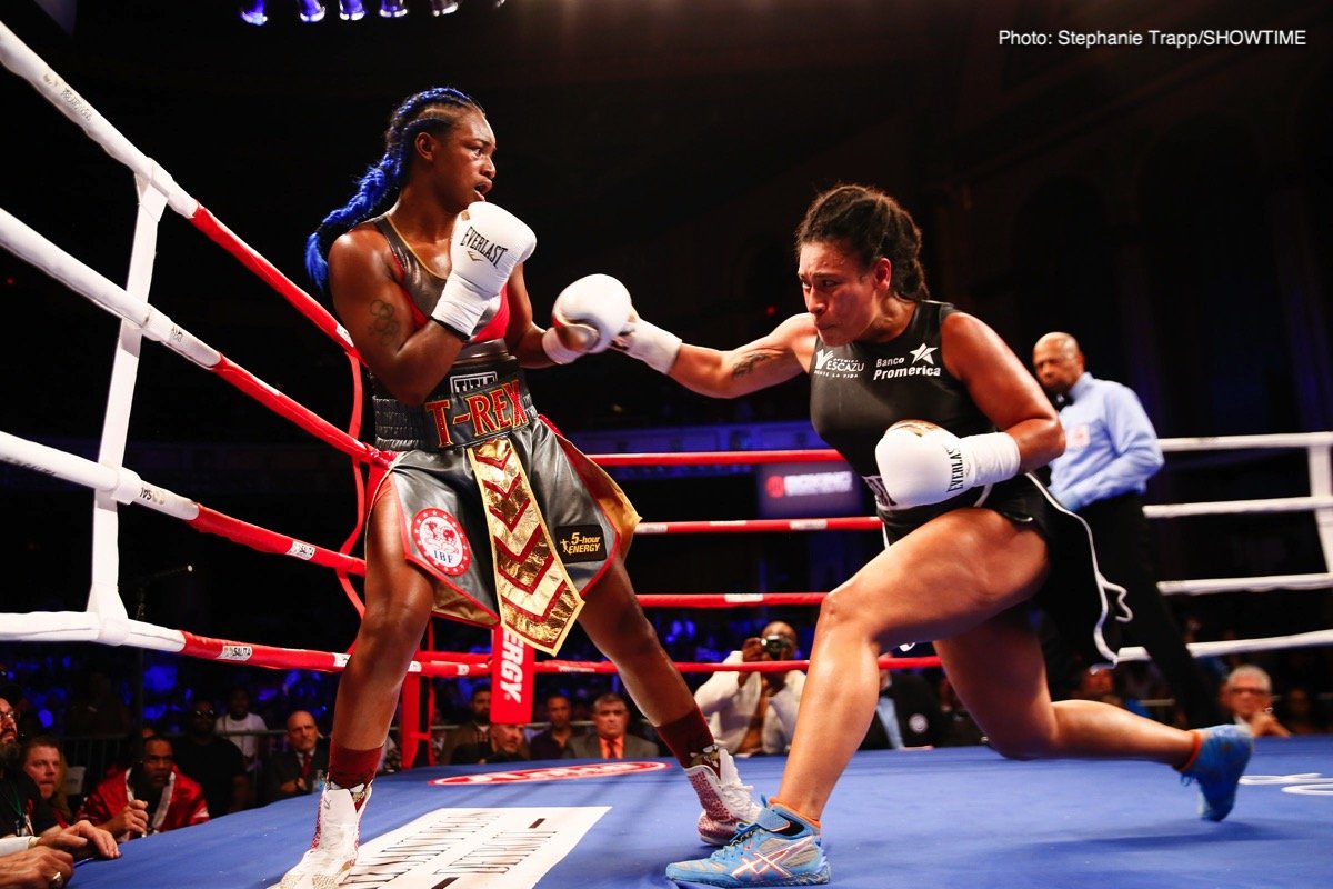 Results: Claressa Shields Wins IBF And WBA World Titles; Christina Hammer beats Nelson