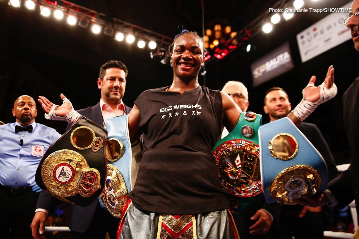 Claressa Shields vs. Hannahh Rankin on Nov. 17