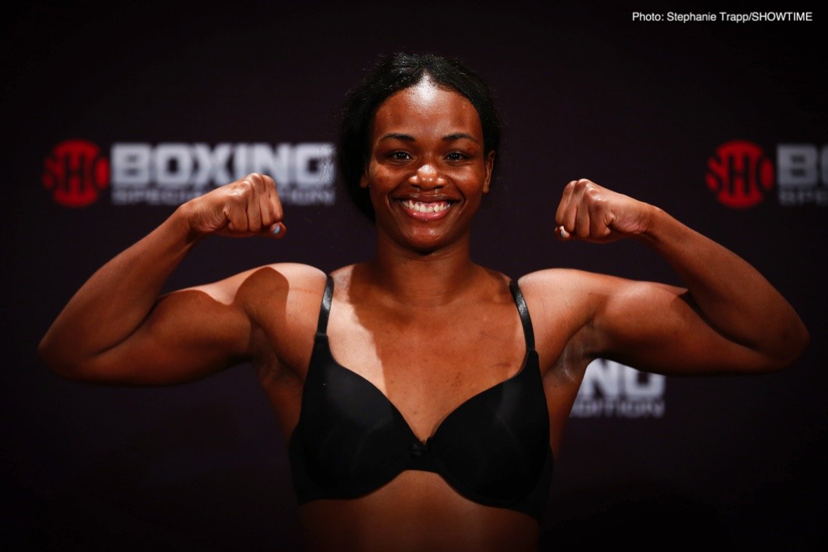 Claressa Shields and Hanna Gabriels Meet in the Middle 