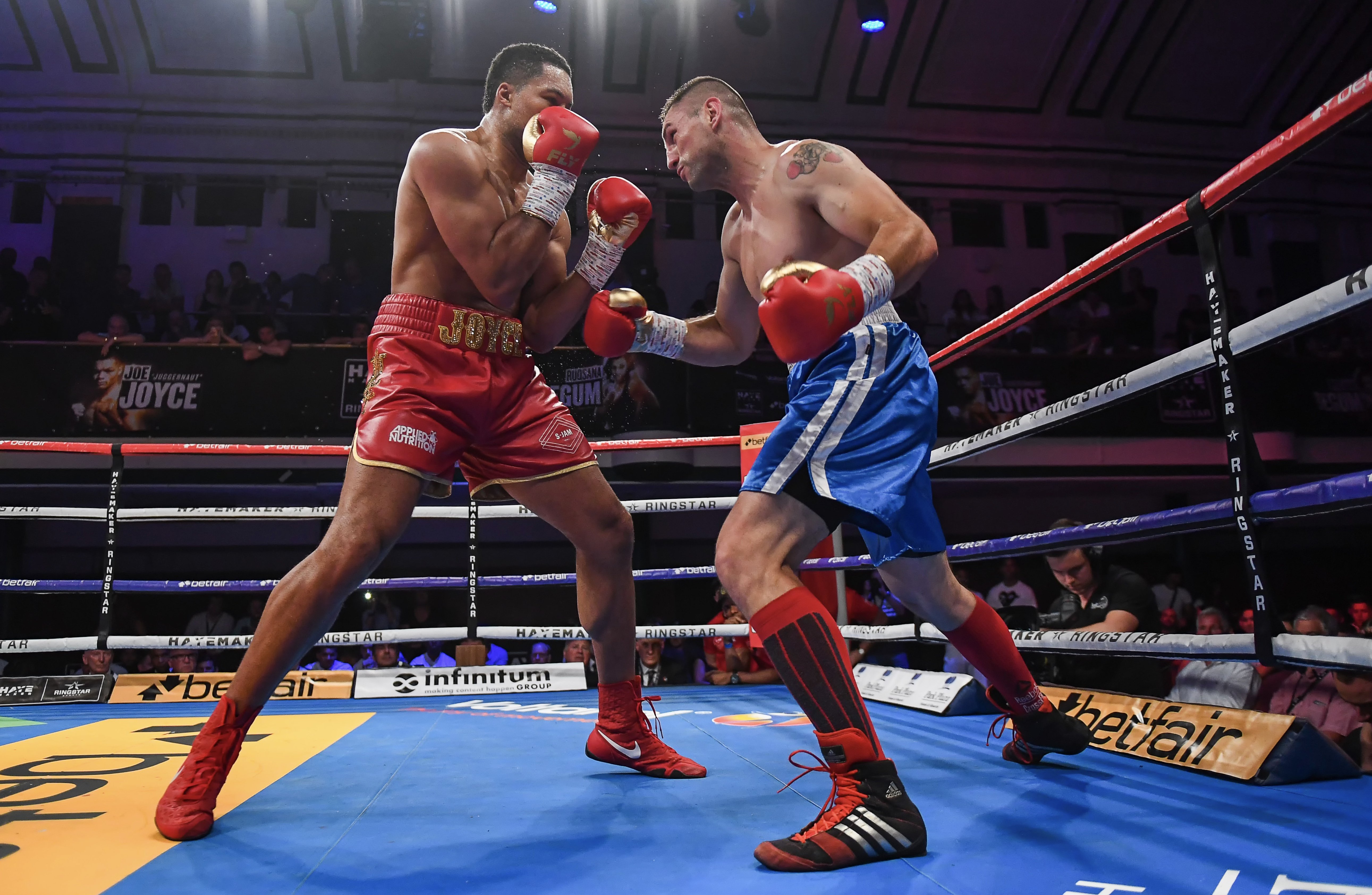 Joe Joyce wins in one - Results