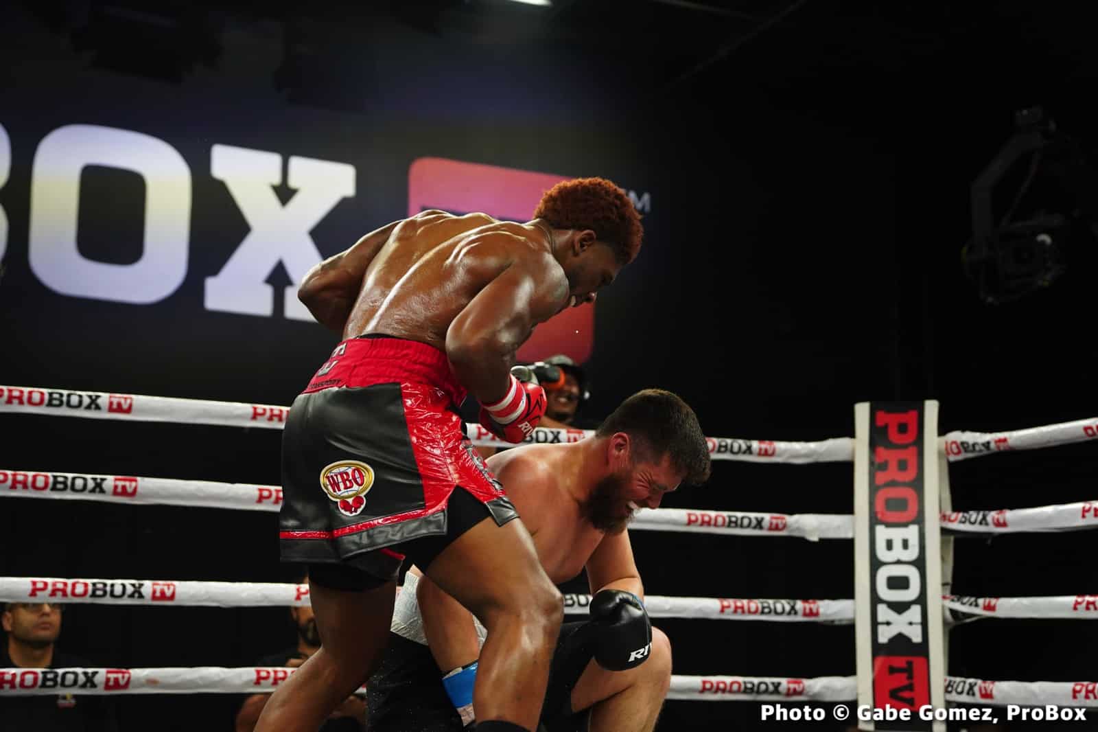 Brandon Glanton Wins WBO Global Jr Heavyweight Title - Boxing Results