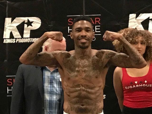 Tyrone Crawley Jr. vs. Ricardo Garcia on August 10 Ricardo Garcia Tyrone Crawley Jr. Press Room