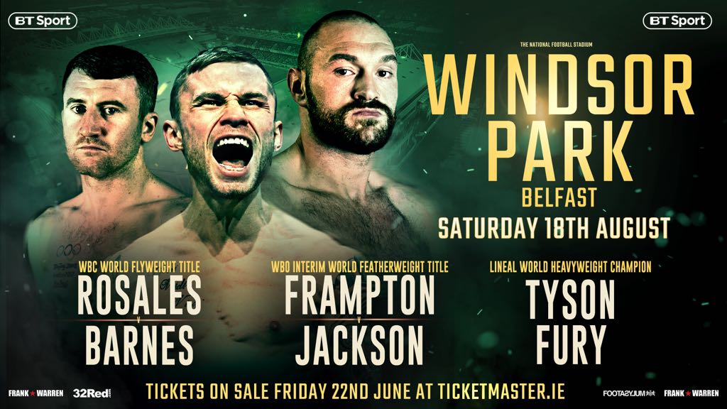 Luke Jackson Says Carl Frampton Is Too Heavy