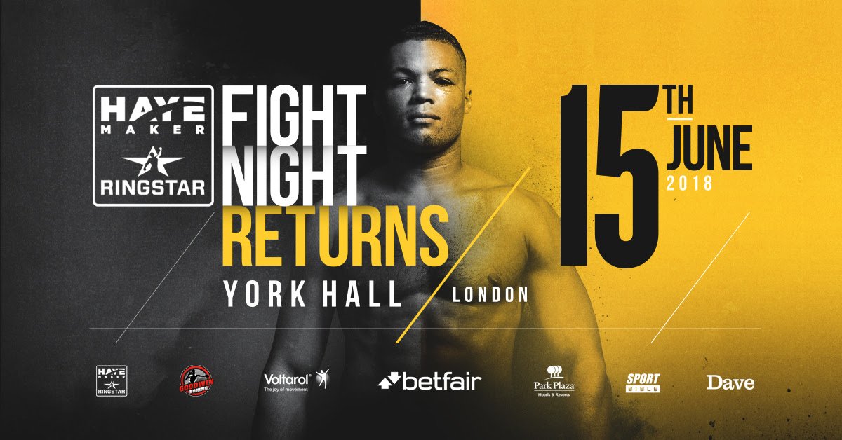 Joe Joyce faces Richard Lartey on 6/15 at York Hall