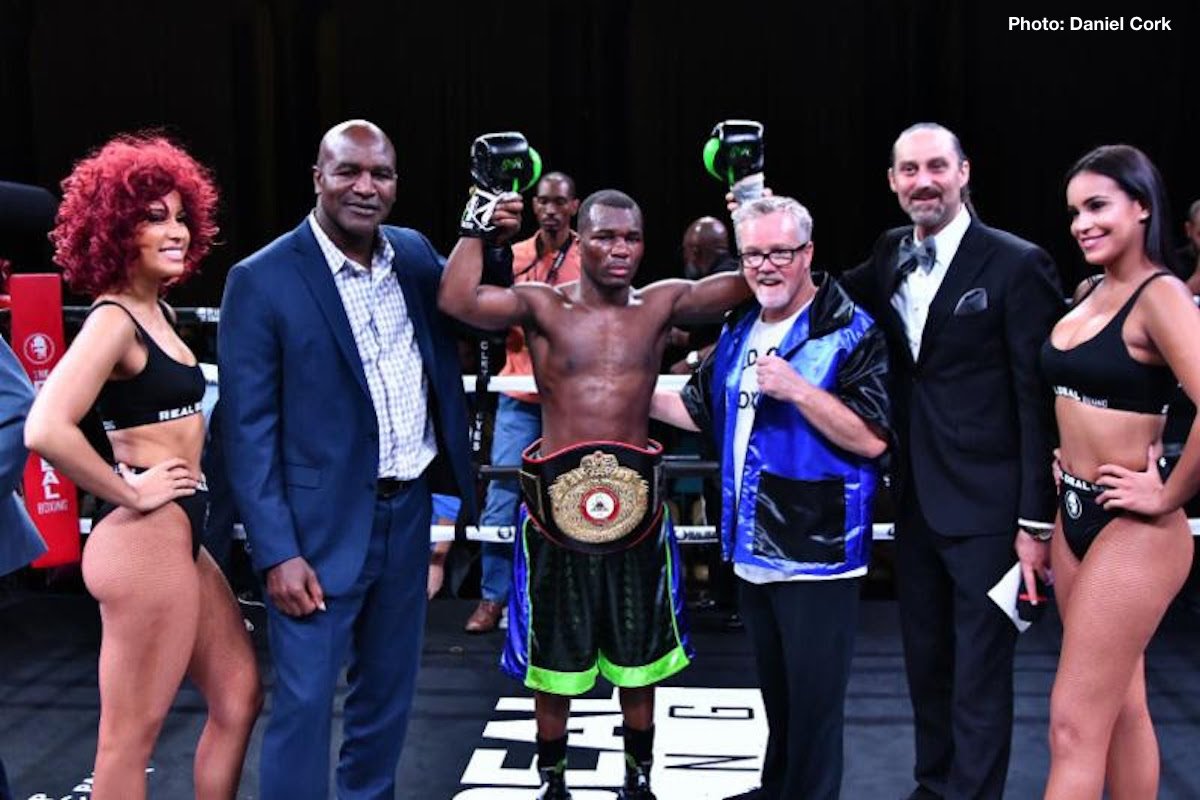 Toka Kahn Clary on the verge of a world title shot