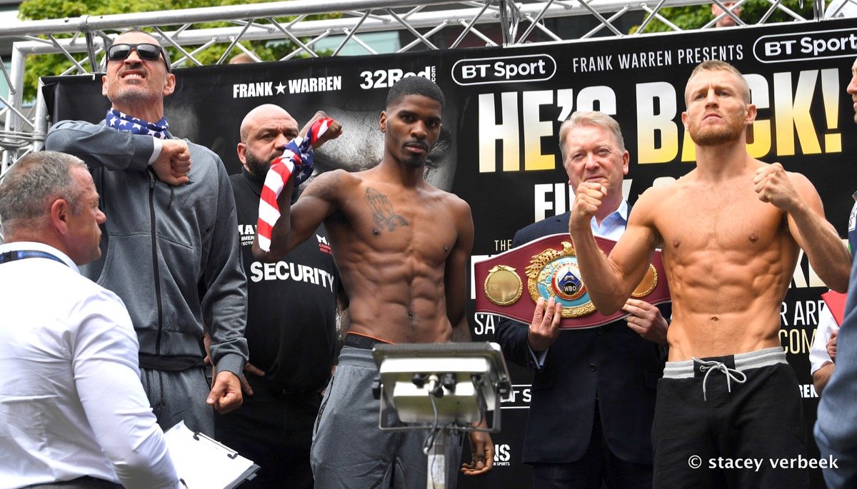 There IS A World Title at stake this weekend in Manchester...