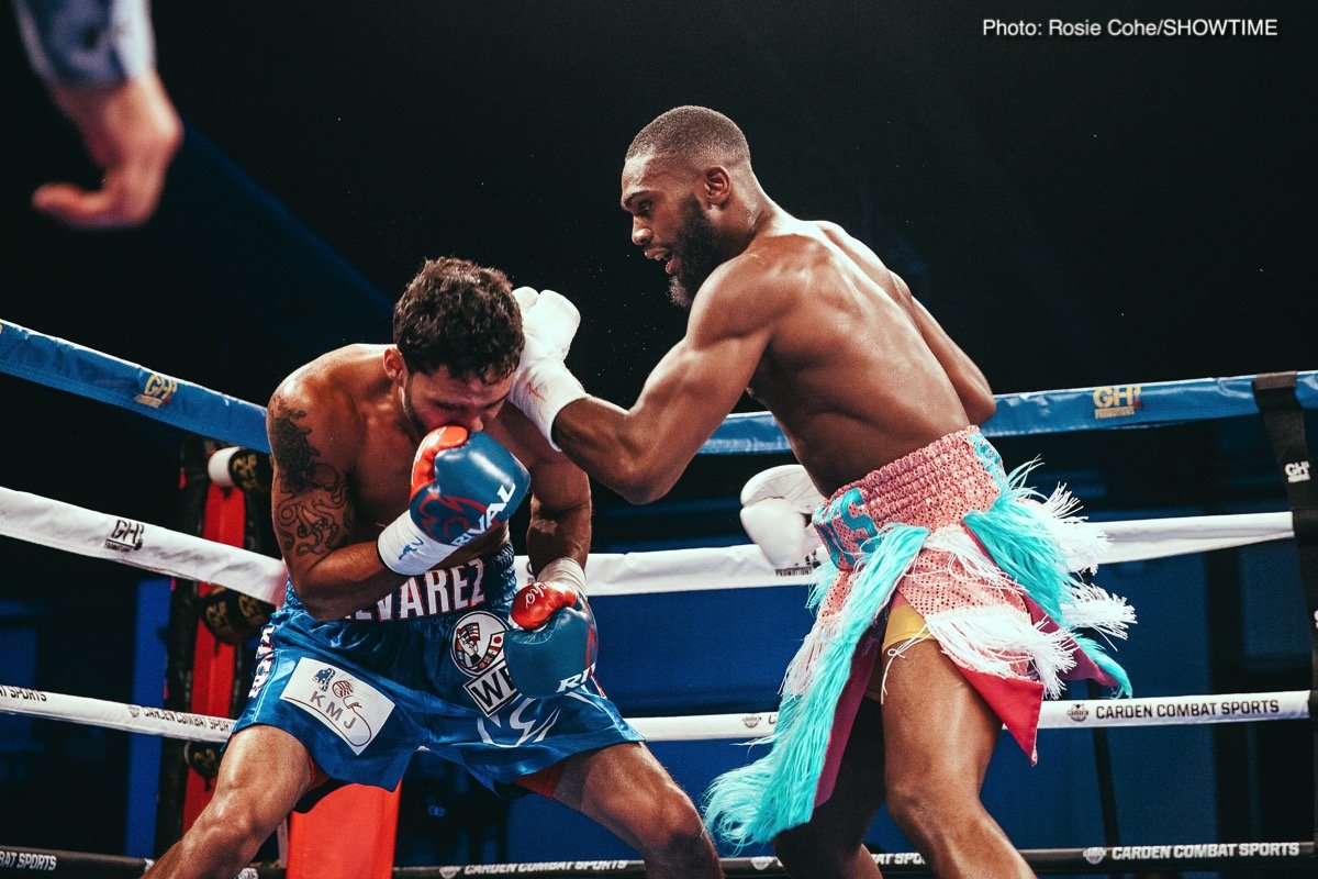 Jaron Ennis faces Raymond Serrano on November 16 on Showtime Jaron Ennis Raymond Serrano Press Room