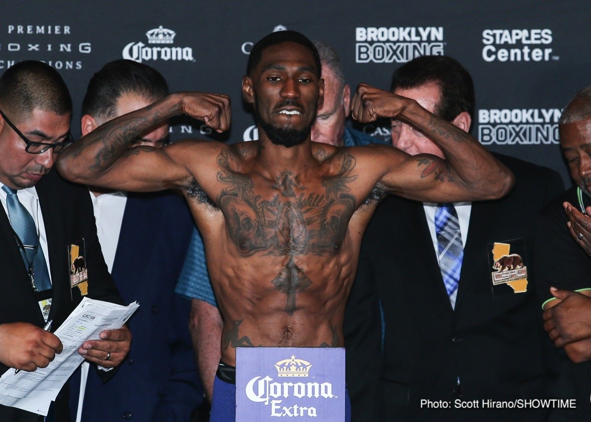 Weigh-in results: Mikey Garcia vs. Robert Easter Jr.