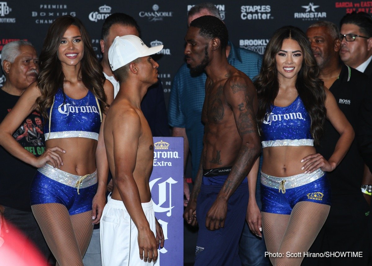 Weigh-in results: Mikey Garcia vs. Robert Easter Jr.