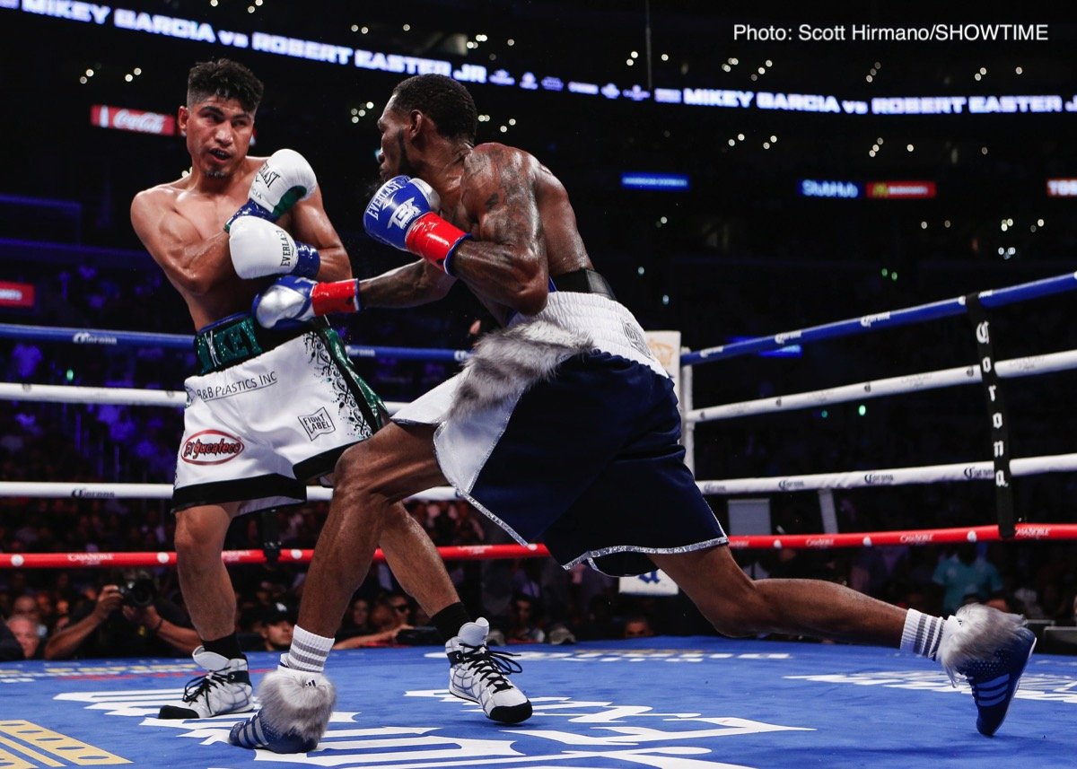 RESULTS: Mikey Garcia beats Easter, unifies WBC, IBF lightweight titles