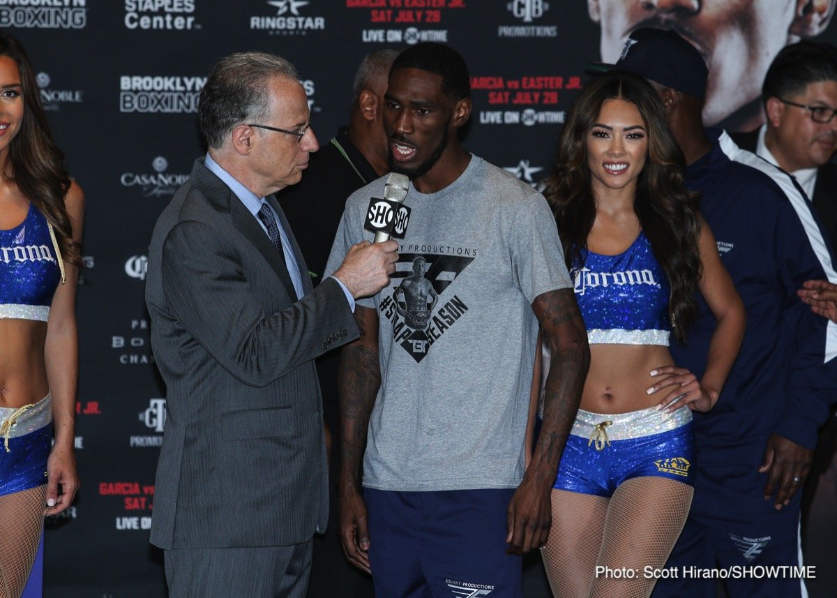 Weigh-in results: Mikey Garcia vs. Robert Easter Jr.