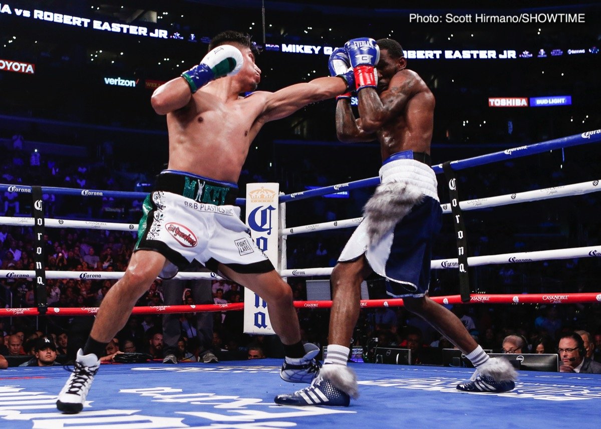 RESULTS: Mikey Garcia beats Easter, unifies WBC, IBF lightweight titles