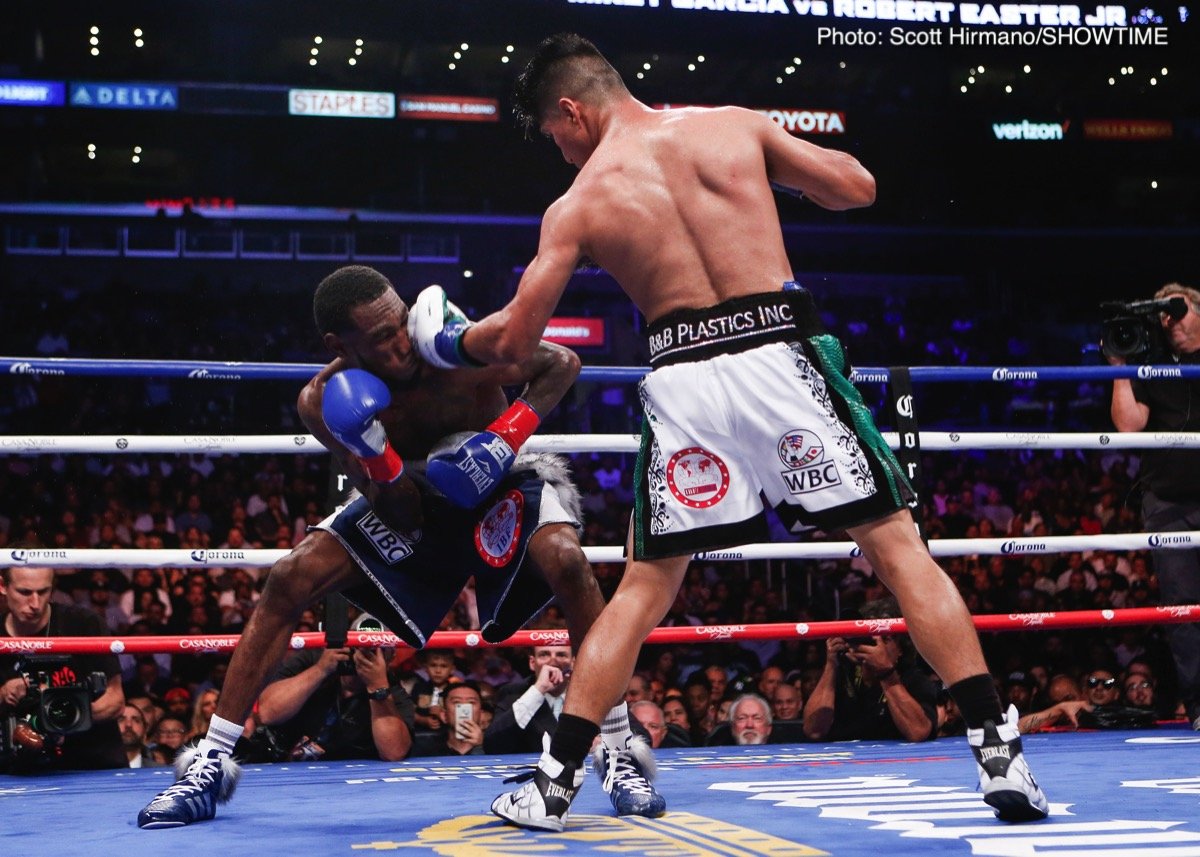 RESULTS: Mikey Garcia beats Easter, unifies WBC, IBF lightweight titles