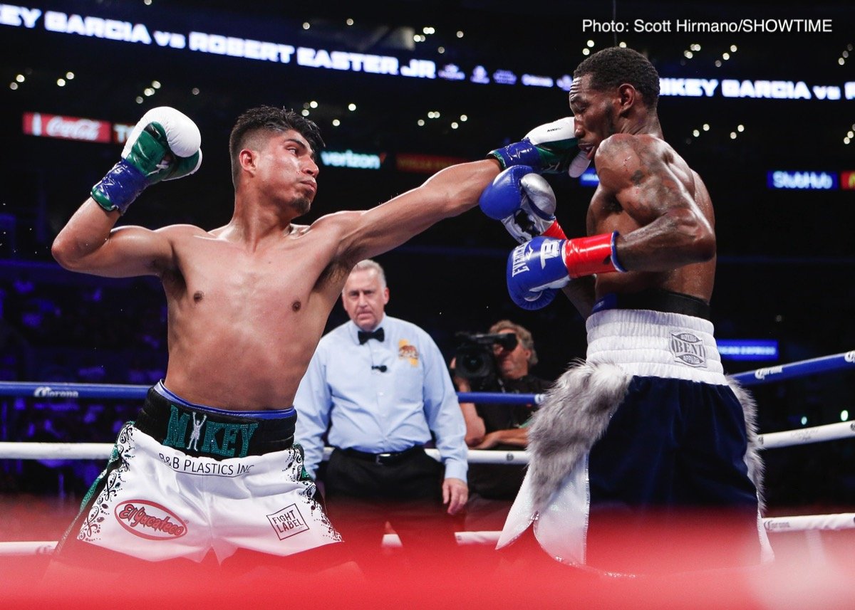 RESULTS: Mikey Garcia beats Easter, unifies WBC, IBF lightweight titles