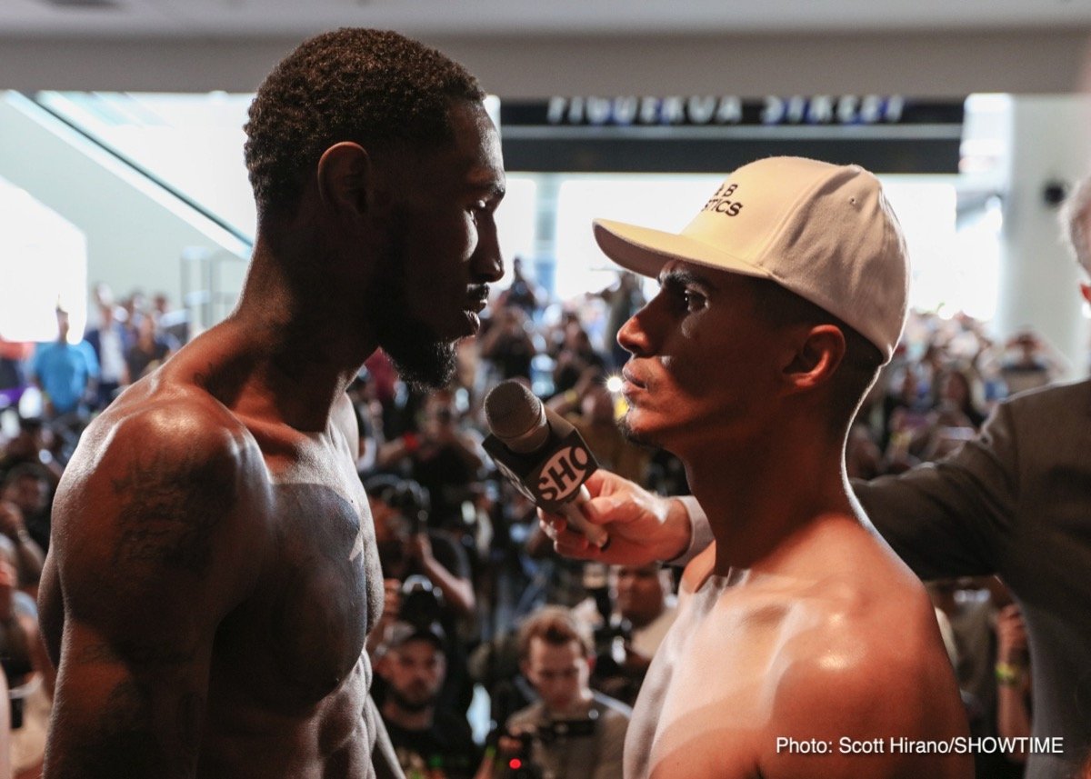 Weigh-in results: Mikey Garcia vs. Robert Easter Jr.