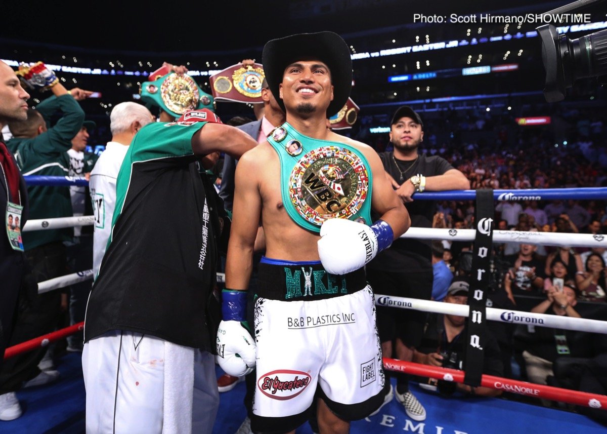 RESULTS: Mikey Garcia beats Easter, unifies WBC, IBF lightweight titles — Boxing News