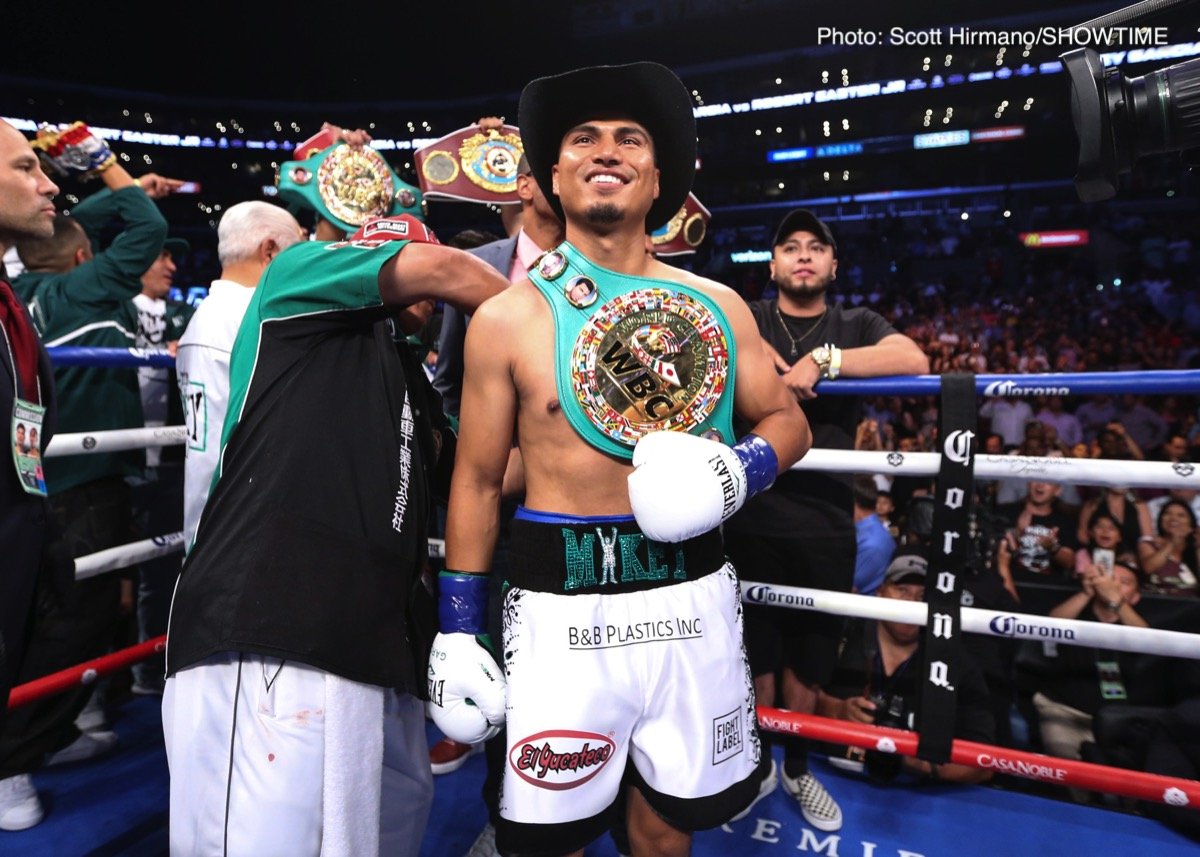 RESULTS: Mikey Garcia beats Easter, unifies WBC, IBF lightweight titles