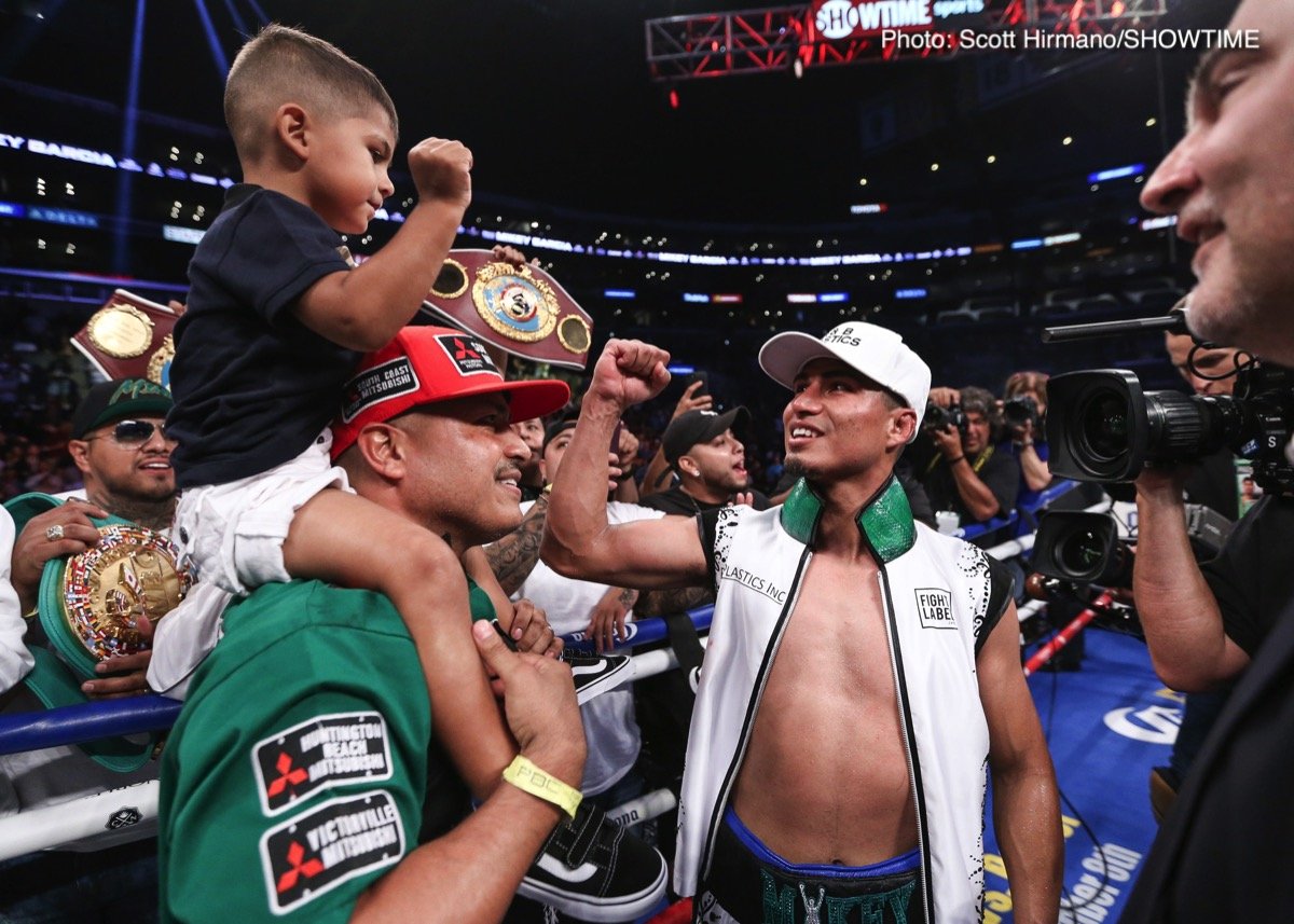RESULTS: Mikey Garcia beats Easter, unifies WBC, IBF lightweight titles