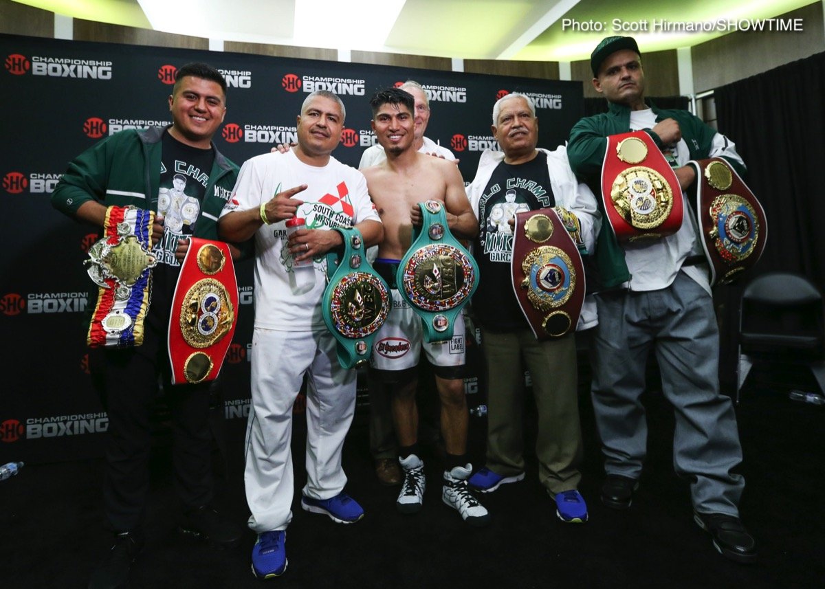 RESULTS: Mikey Garcia beats Easter, unifies WBC, IBF lightweight titles