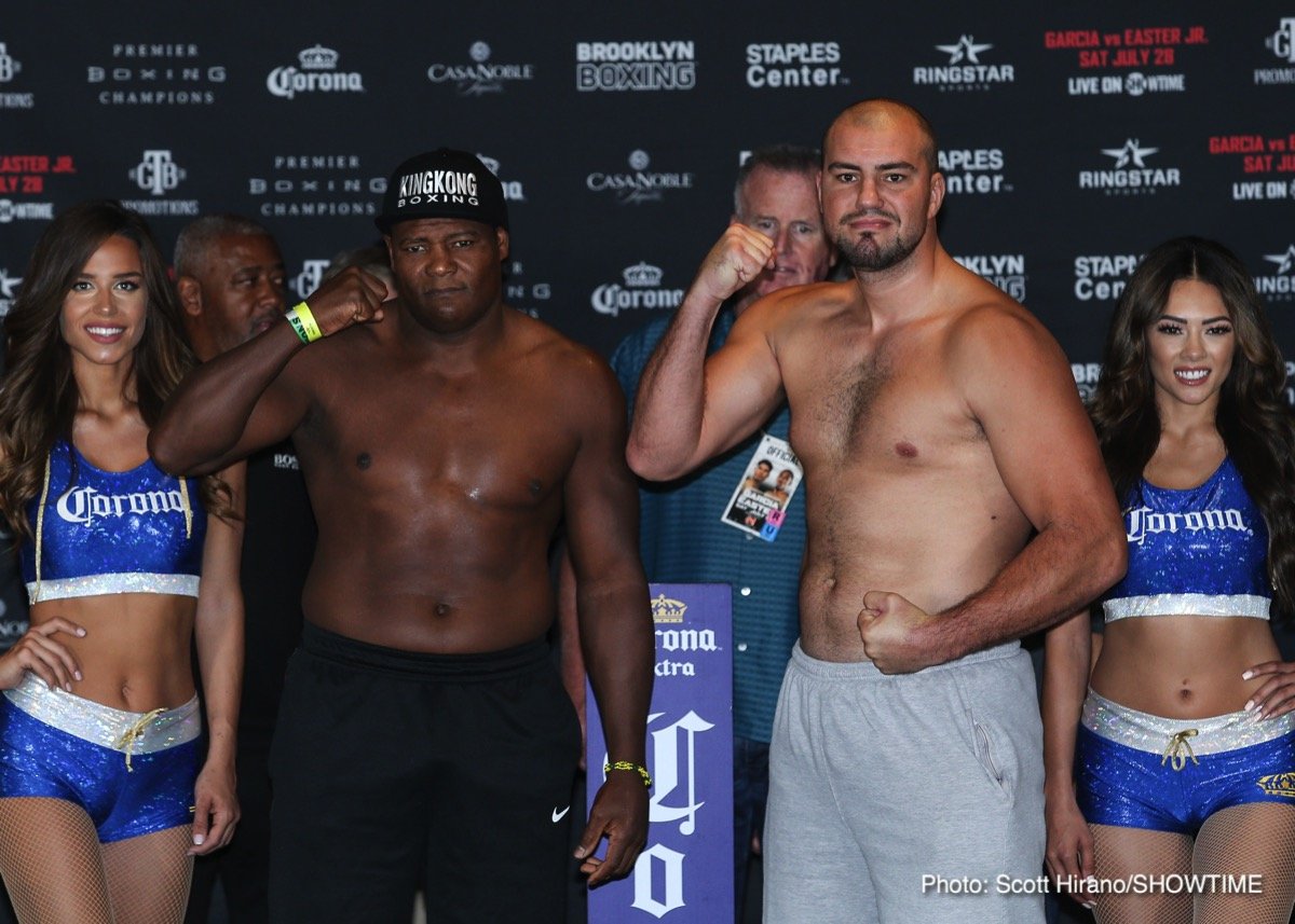 Weigh-in results: Mikey Garcia vs. Robert Easter Jr.