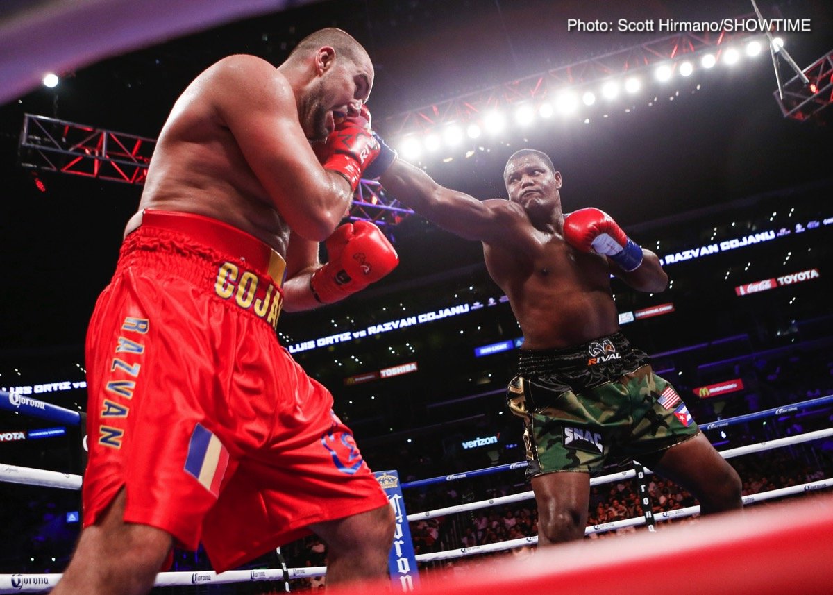 RESULTS: Luis Ortiz KOs Cojanu; Barrios Remains Undefeated