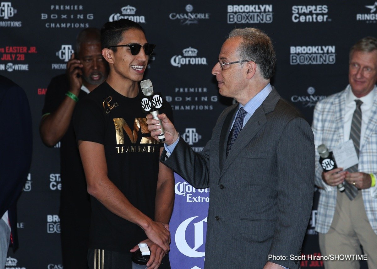 Weigh-in results: Mikey Garcia vs. Robert Easter Jr.