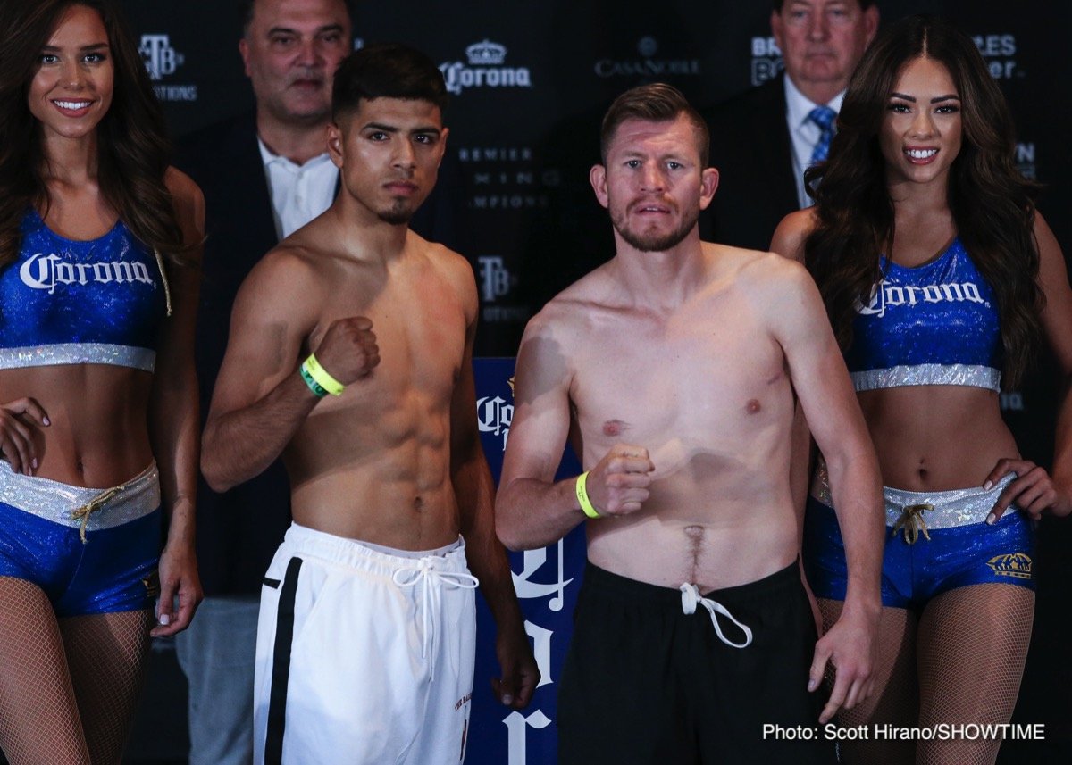 Weigh-in results: Mikey Garcia vs. Robert Easter Jr.