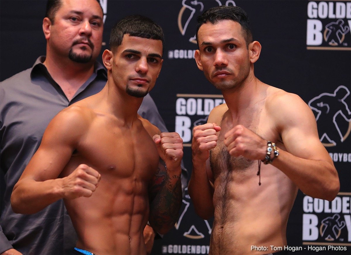 Jaime Munguia Vs. Liam Smith Weigh-In Results, Photos