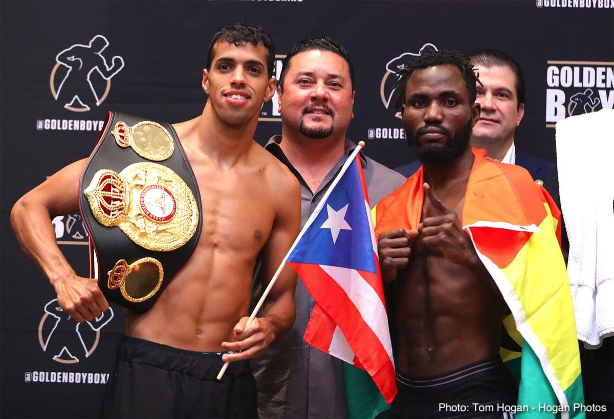 Jaime Munguia Vs. Liam Smith Weigh-In Results, Photos