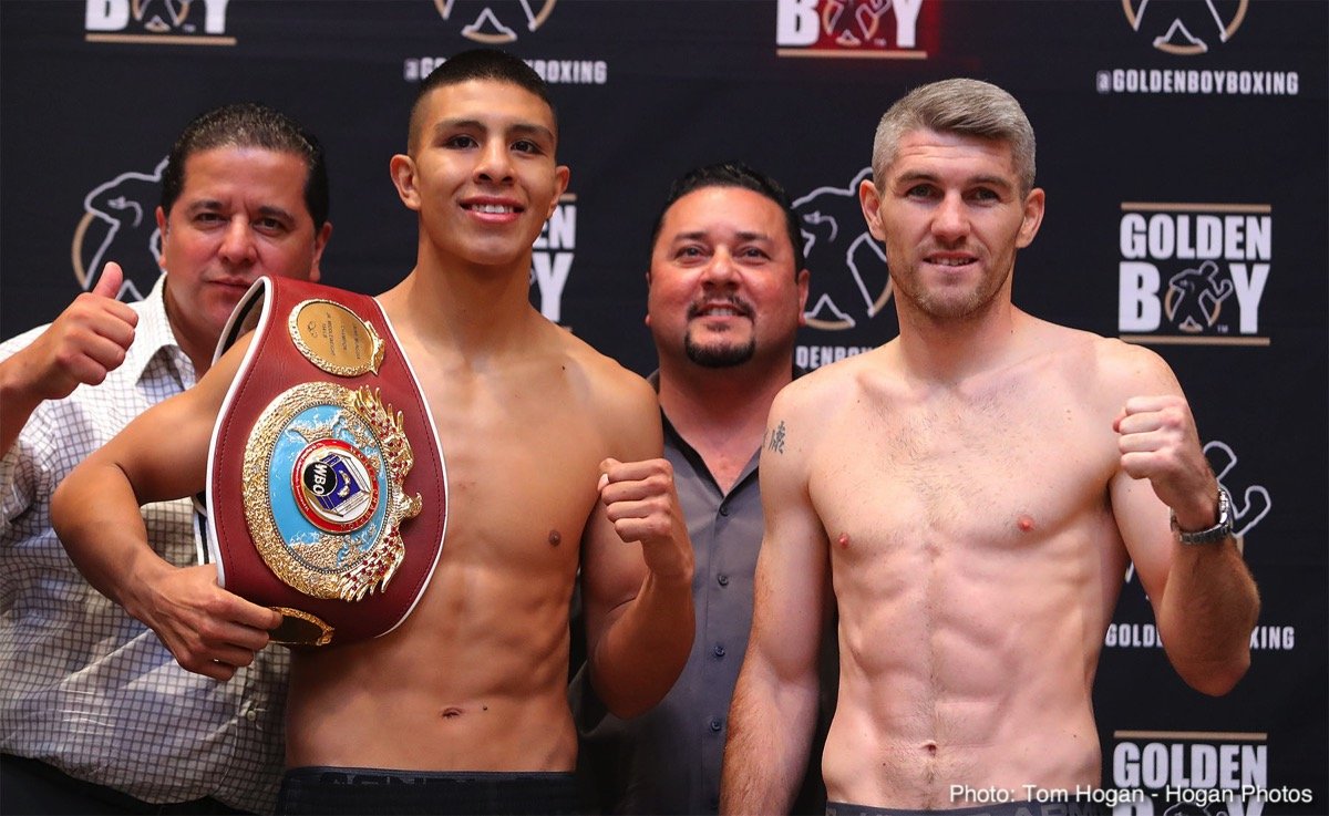 Jaime Munguia Vs. Liam Smith Weigh-In Results, Photos