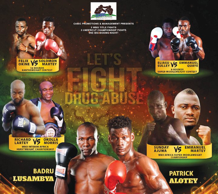 Cabic Promotions announce Allotey vs Lusambya for August 11