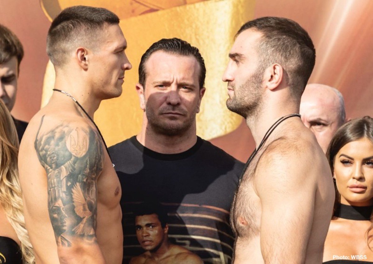 Usyk, Gassiev Weigh-In Results, Photos, Videos