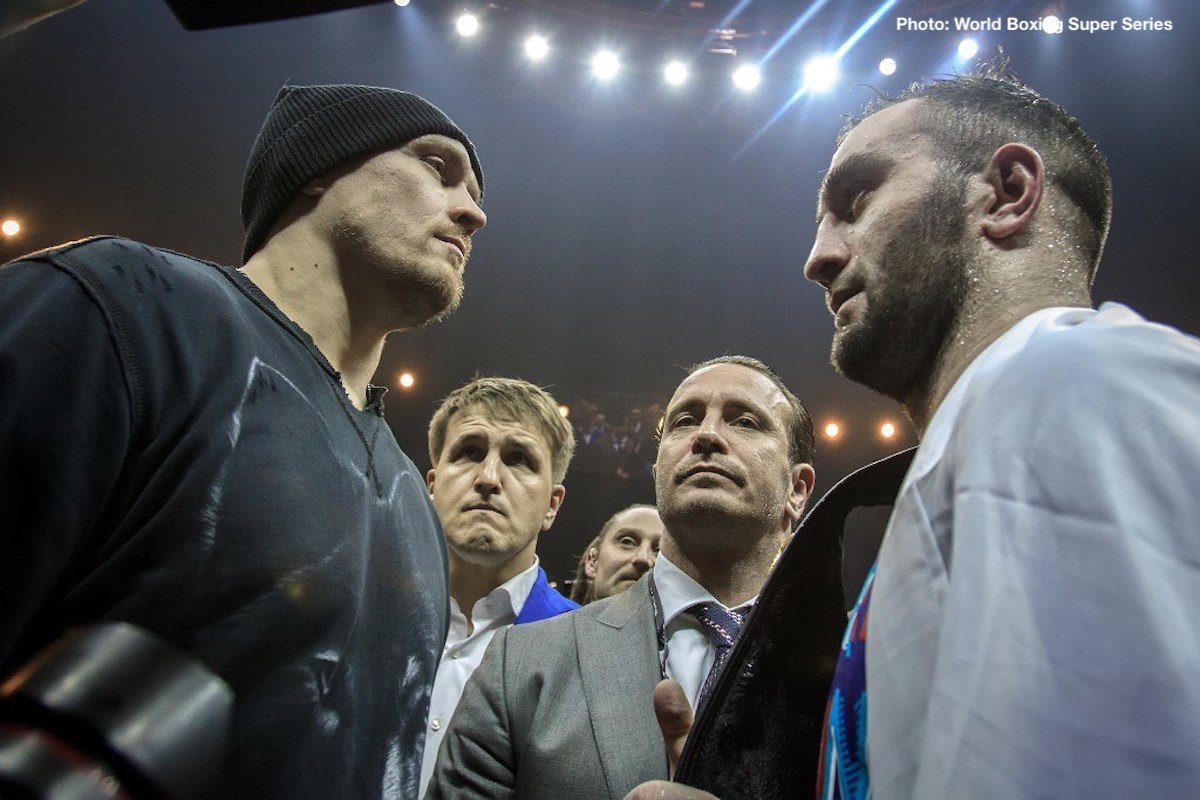 Oleksandr Usyk on Tyson Fury saying he ducked him: 'He's lying, I can fight him now'