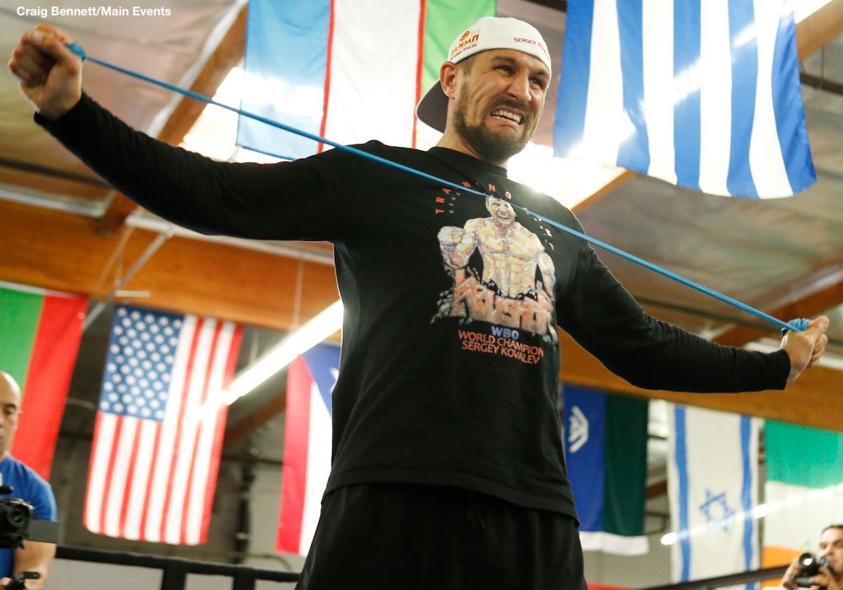 Sergey Kovalev wants a 175lb WBSS tournament