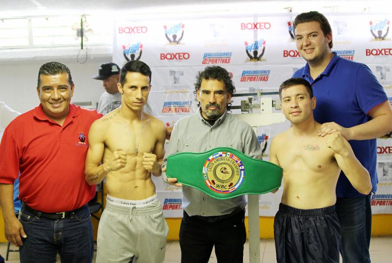 Juarez Vs Andrade Weights from Mexico City Saul