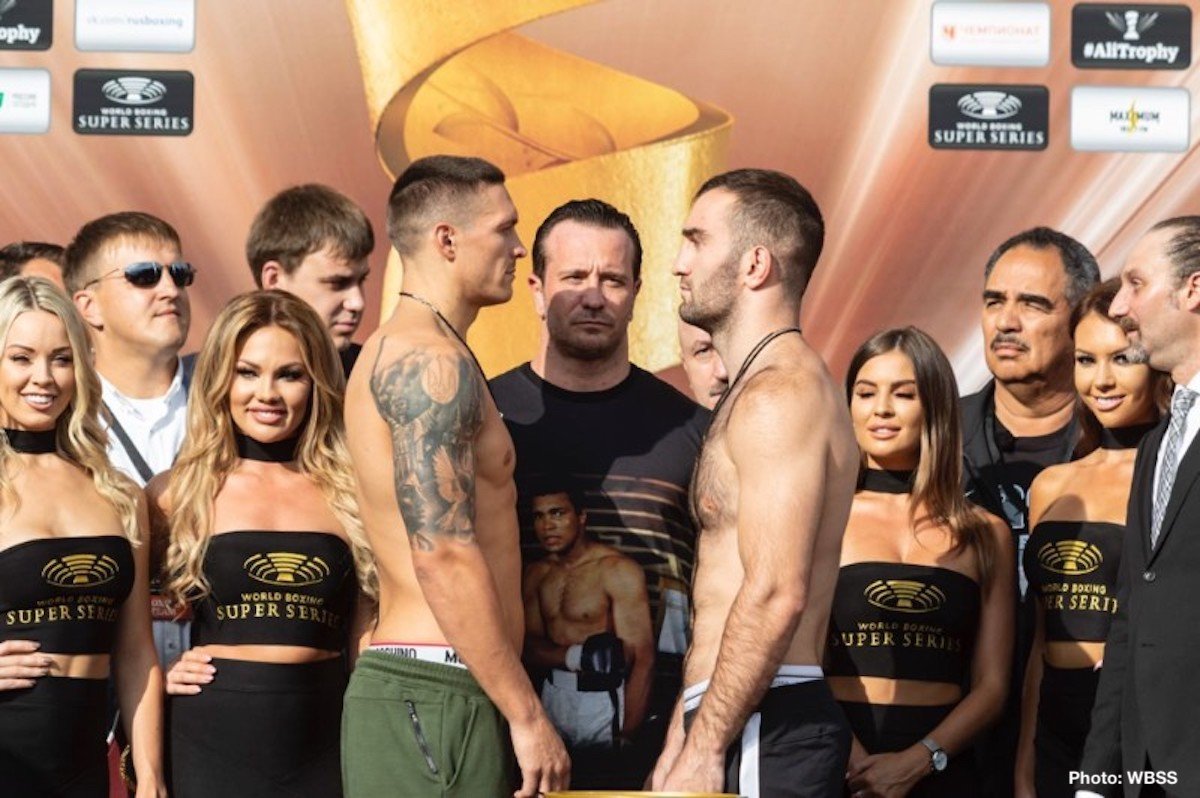 Usyk, Gassiev Weigh-In Results, Photos, Videos