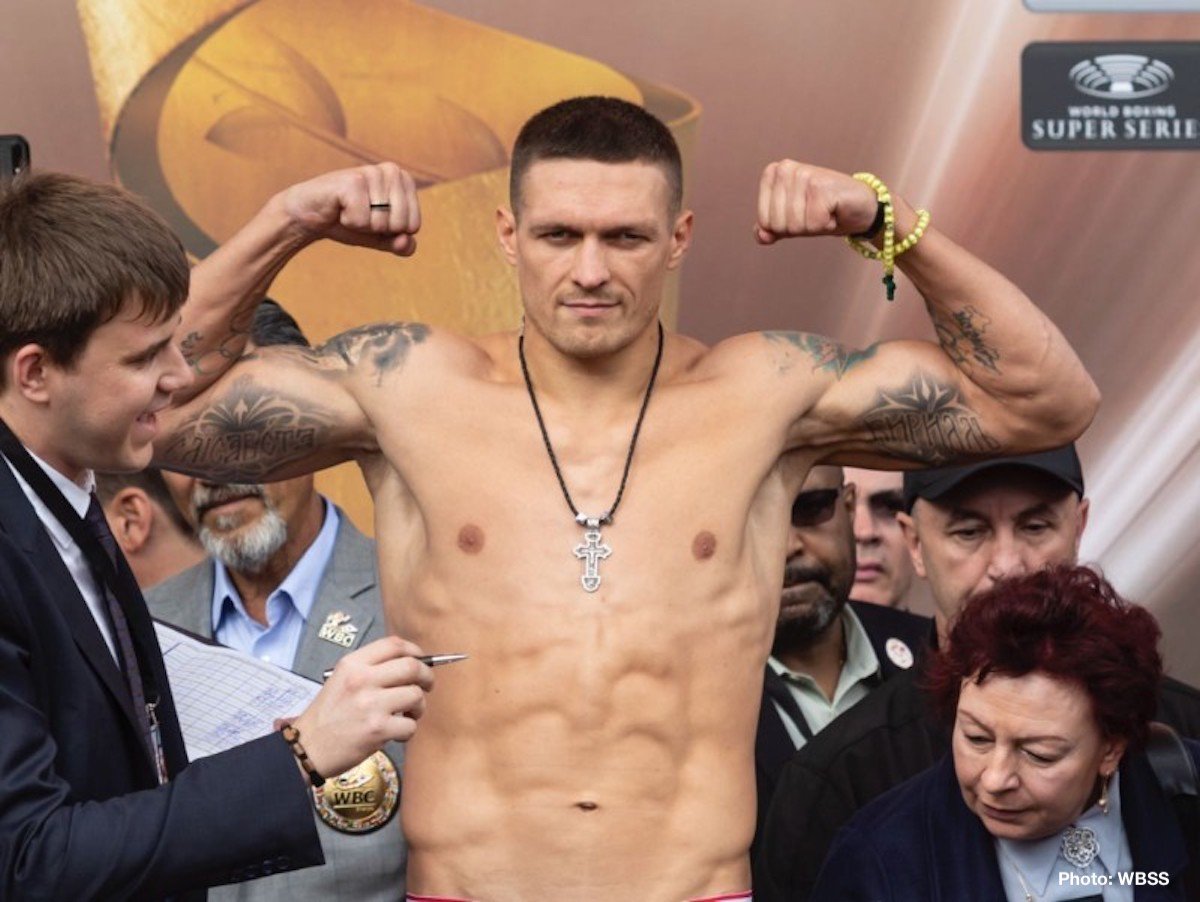 New unified cruiserweight king Oleksandr Usyk says he'll accommodate Tony Bellew; Eddie Hearn says talks will begin this week