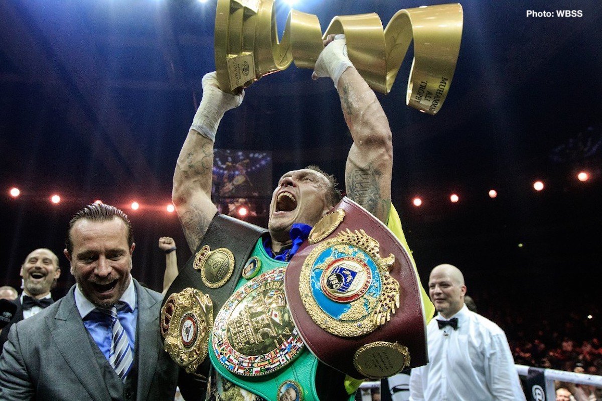 Oleksandr Usyk: It’s lonely at the top...