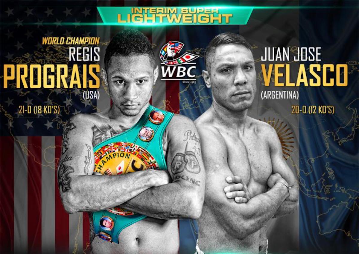 Regis Prograis vs Juan Jose Velasco on July 14 - WBC Stats